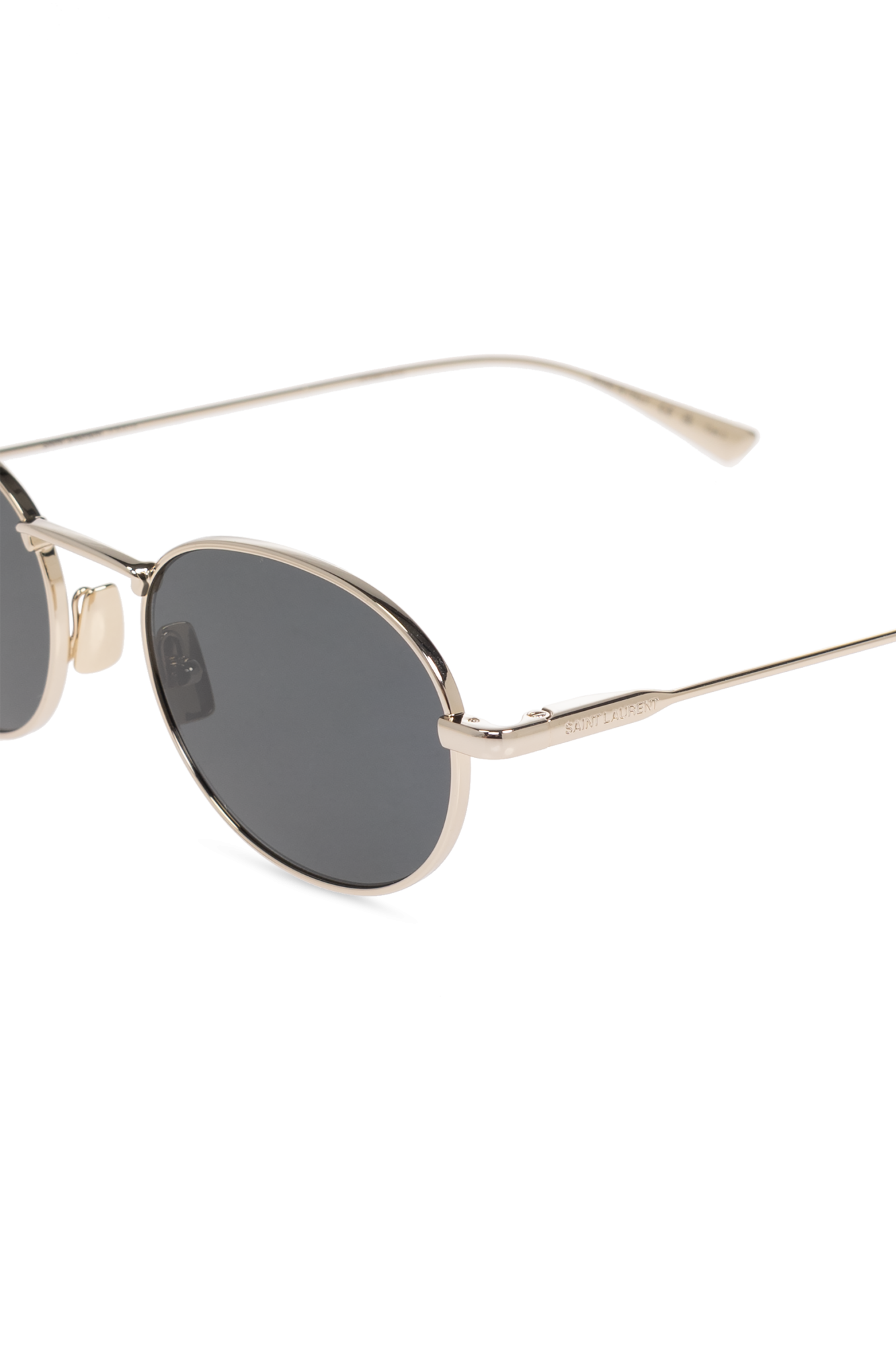 【関税込み】Saint Laurent ゴールド SL 799 サングラス Saint Laurent SL 799 003 Oval Sunglasses Gold - eye-oo.com